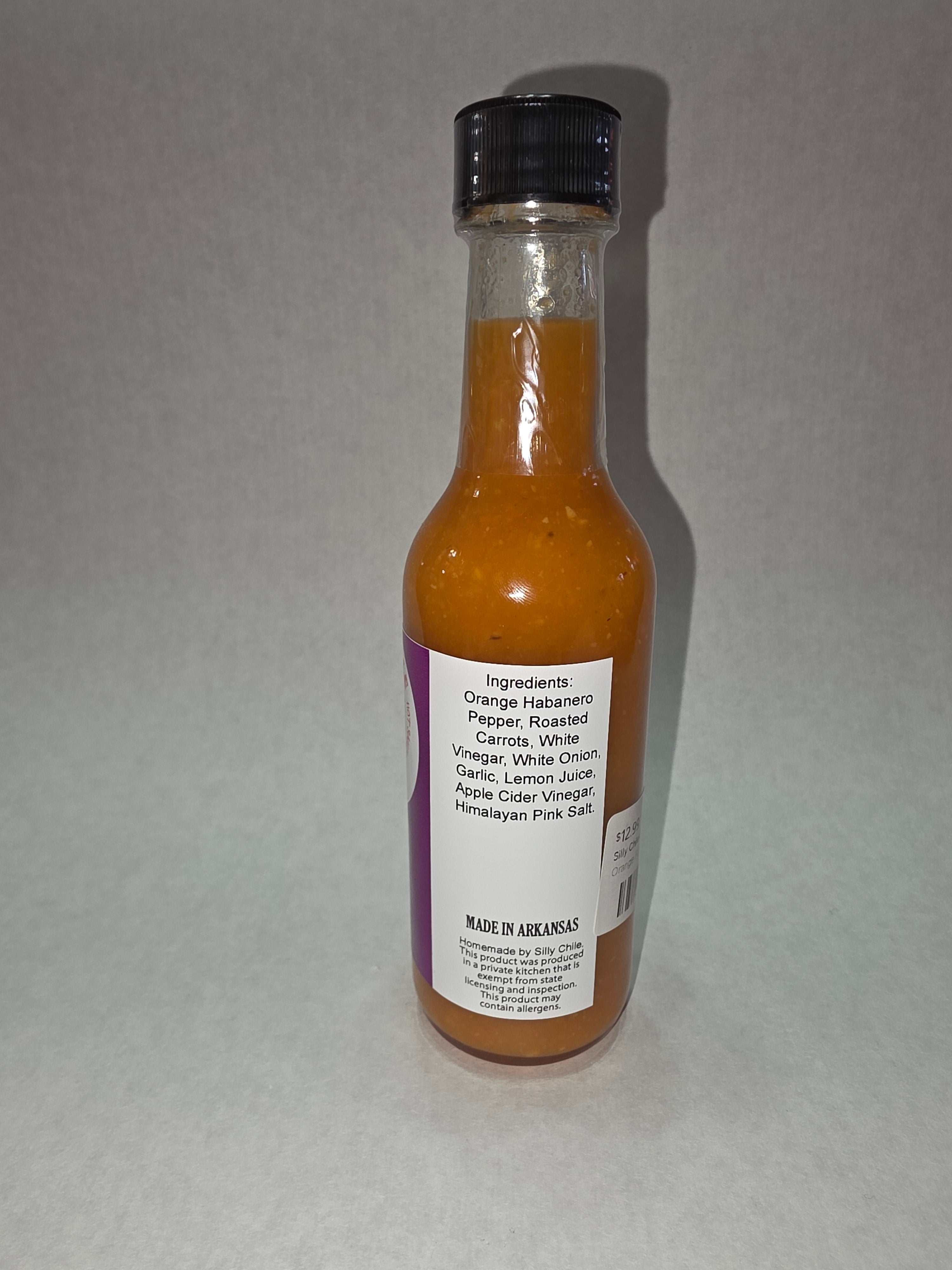 Silly Chile Orange Fury Hot Sauce
