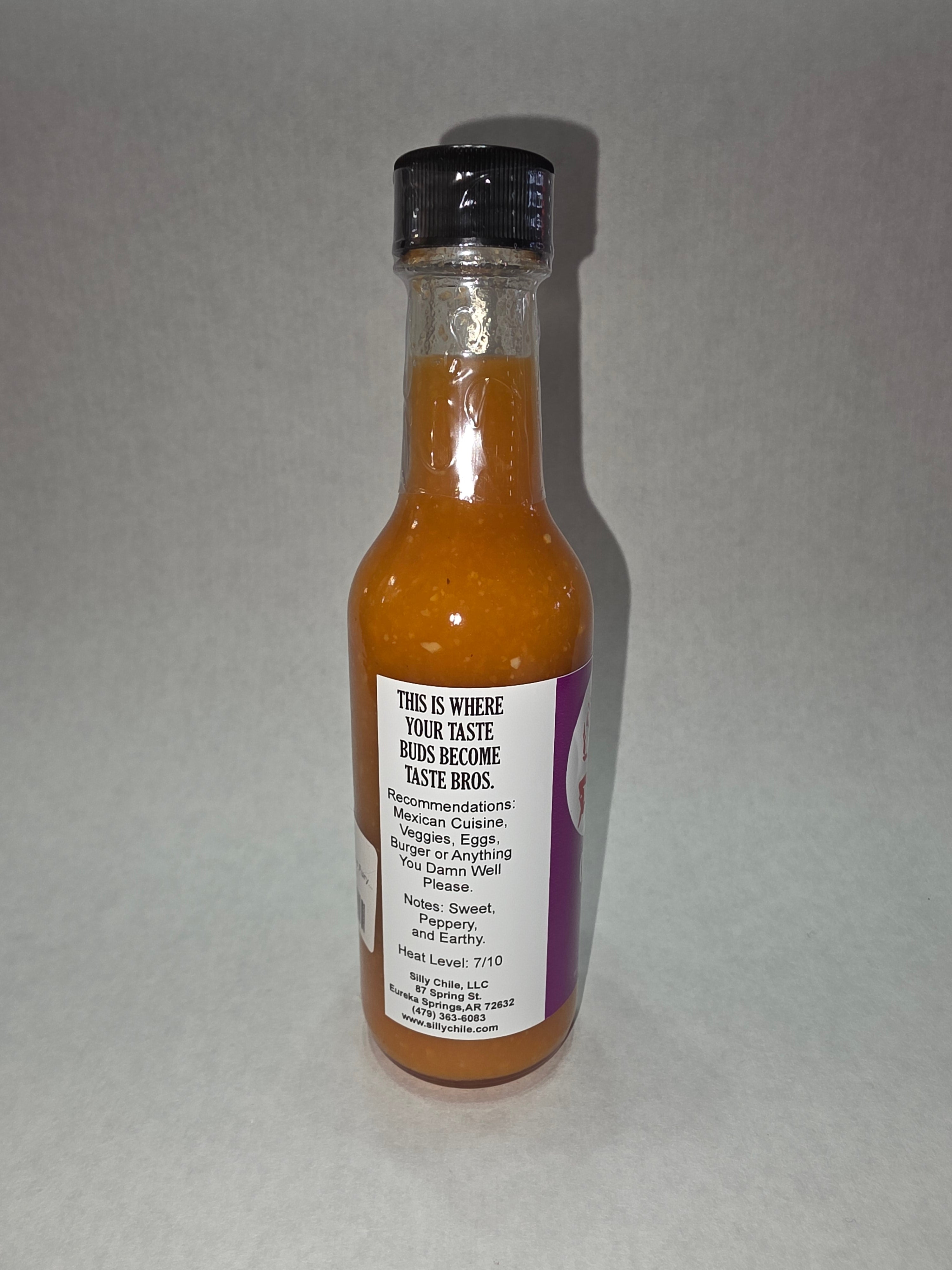 Silly Chile Orange Fury Hot Sauce