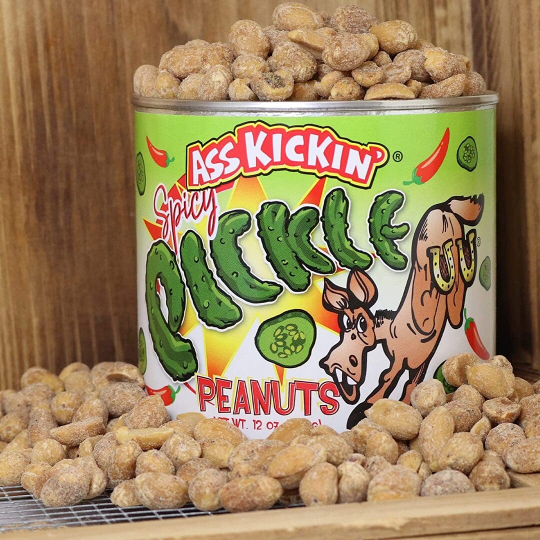 Ass Kickin’ Nuts - Spicy Pickle Peanuts