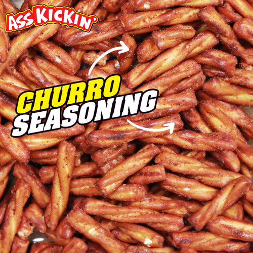 Ass Kickin Churro Pretzels