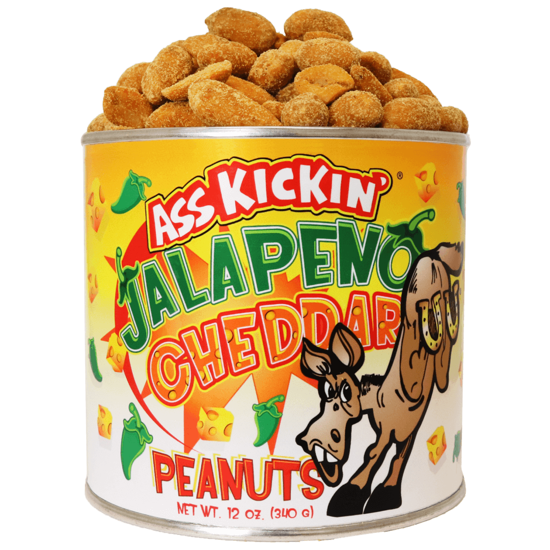 Ass Kickin’ Nuts - Jalapeno Cheddar Peanuts
