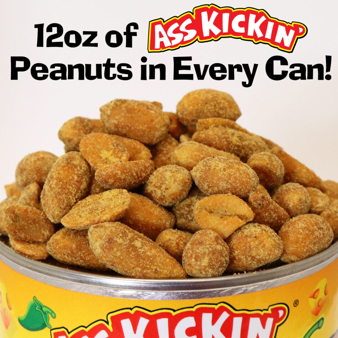 Ass Kickin’ Nuts - Jalapeno Cheddar Peanuts
