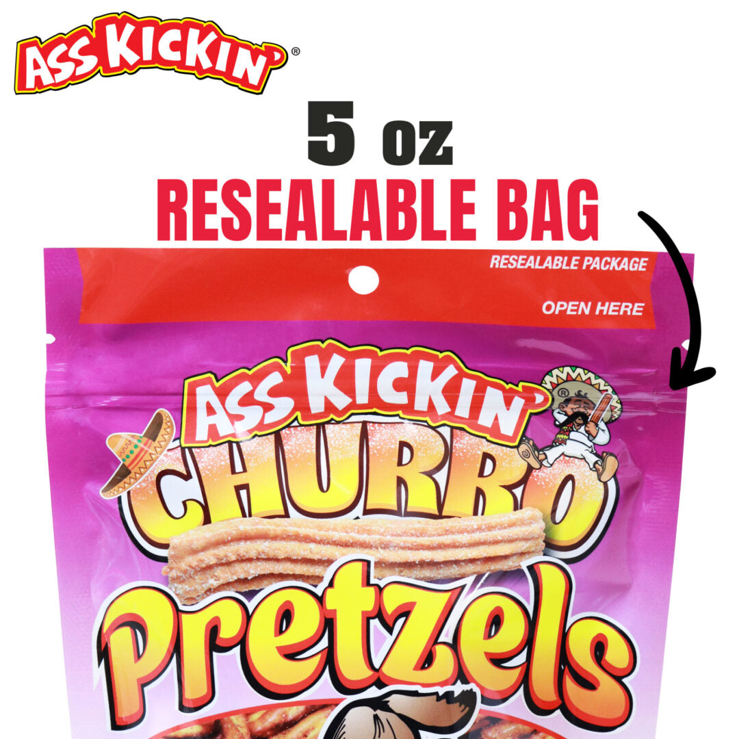 Ass Kickin Churro Pretzels