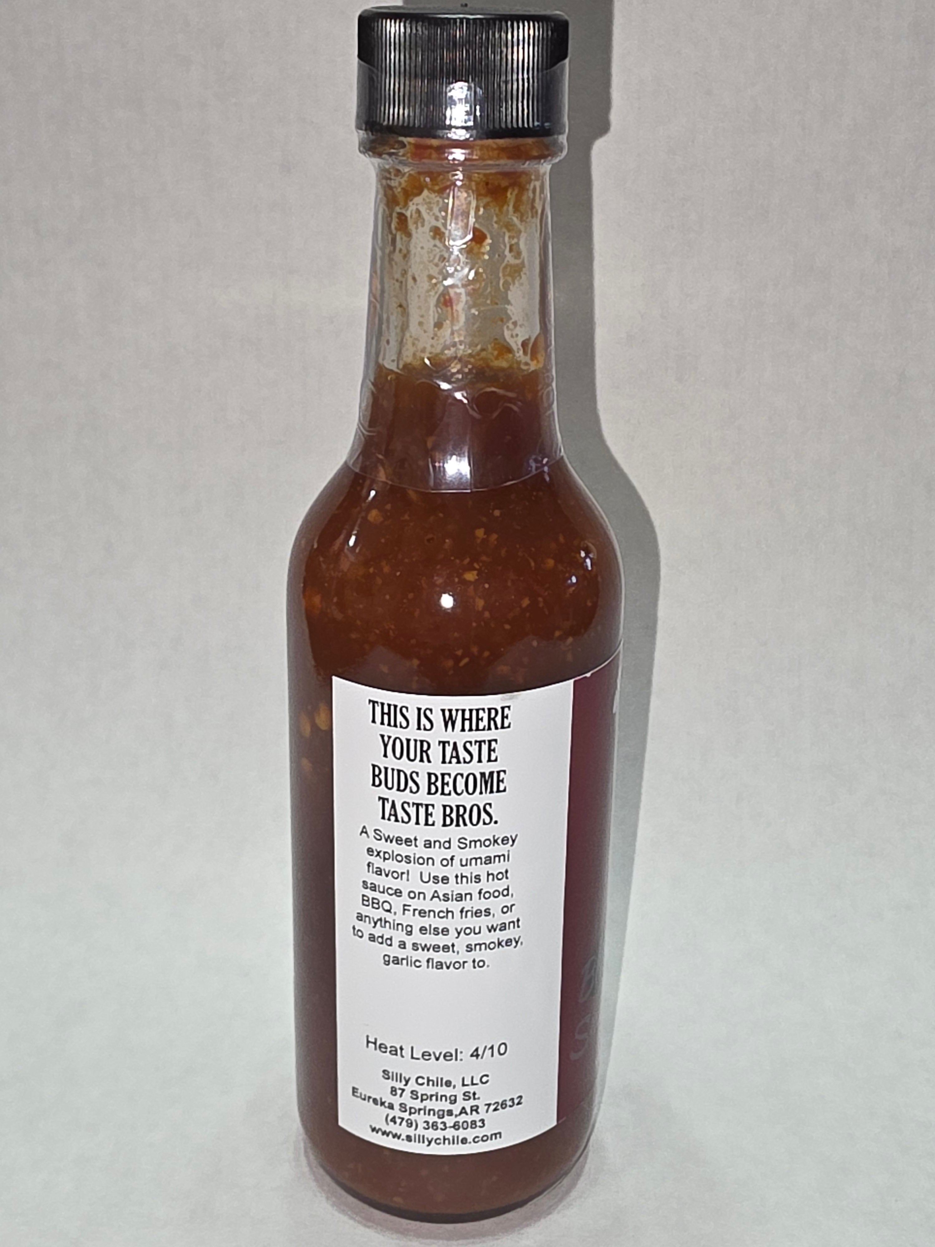 Silly Chile Black Garlic Smoke Show Hot Sauce