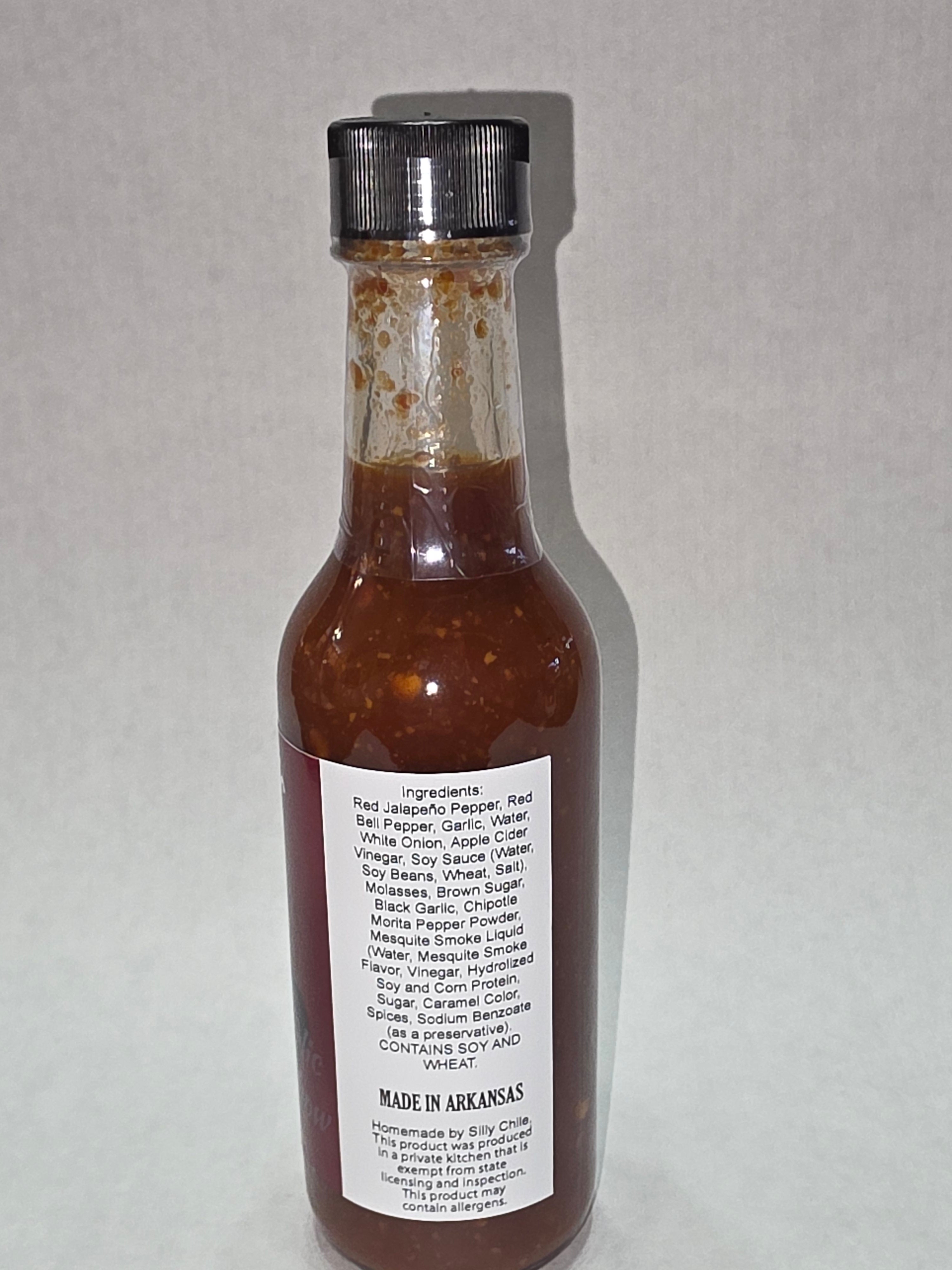 Silly Chile Black Garlic Smoke Show Hot Sauce