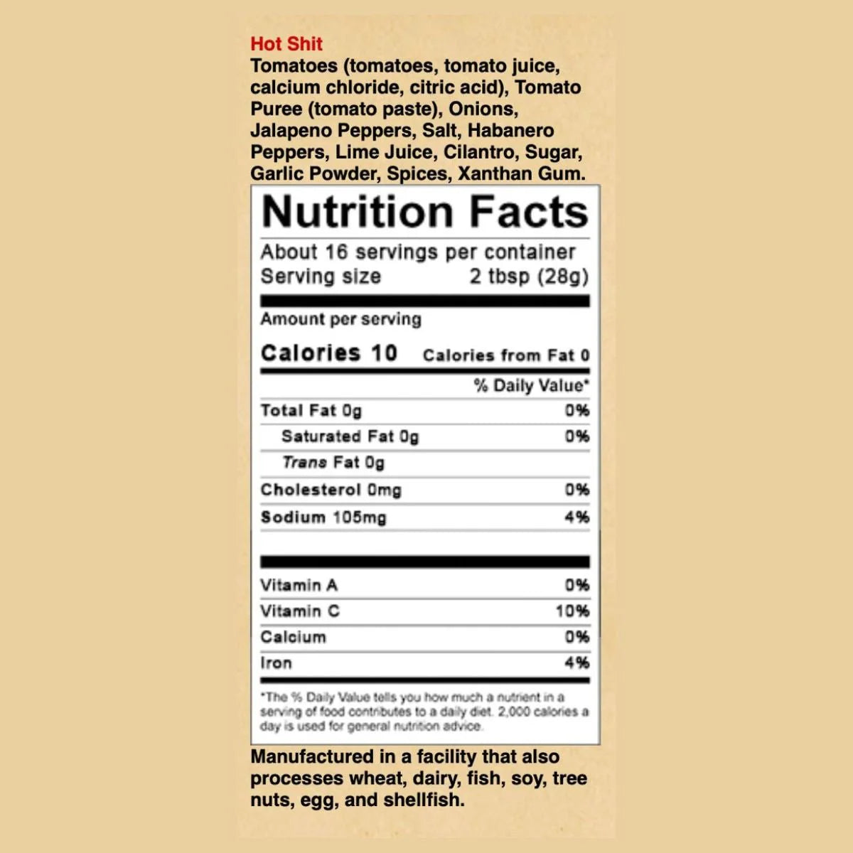 Big Cock Ranch Salsa - Hot Shit