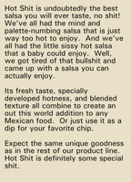 Big Cock Ranch Salsa - Hot Shit