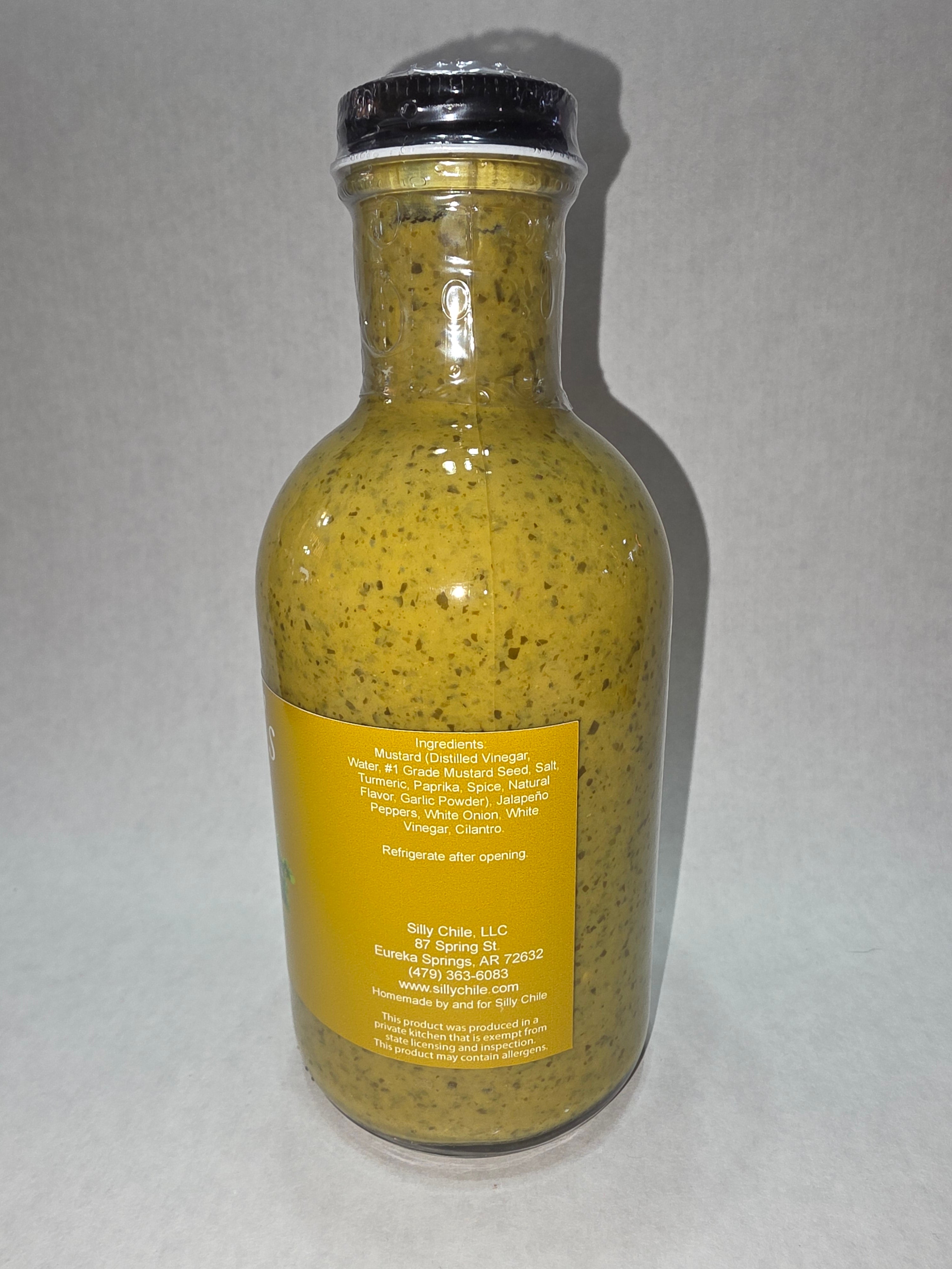 Silly Chile's Jalapeño Cilantro Mustard
