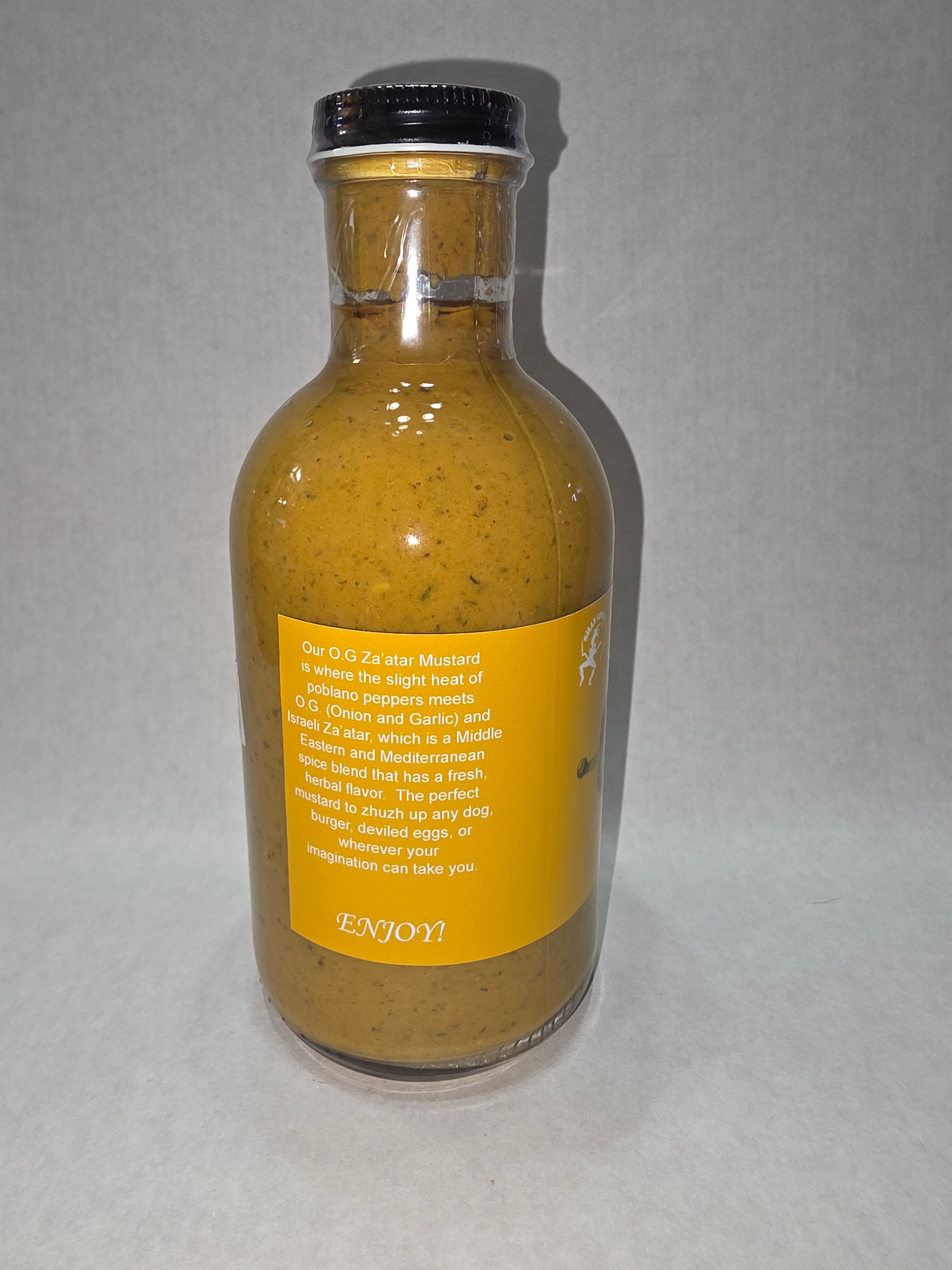 Silly Chile's O.G. Za'atar Mustard