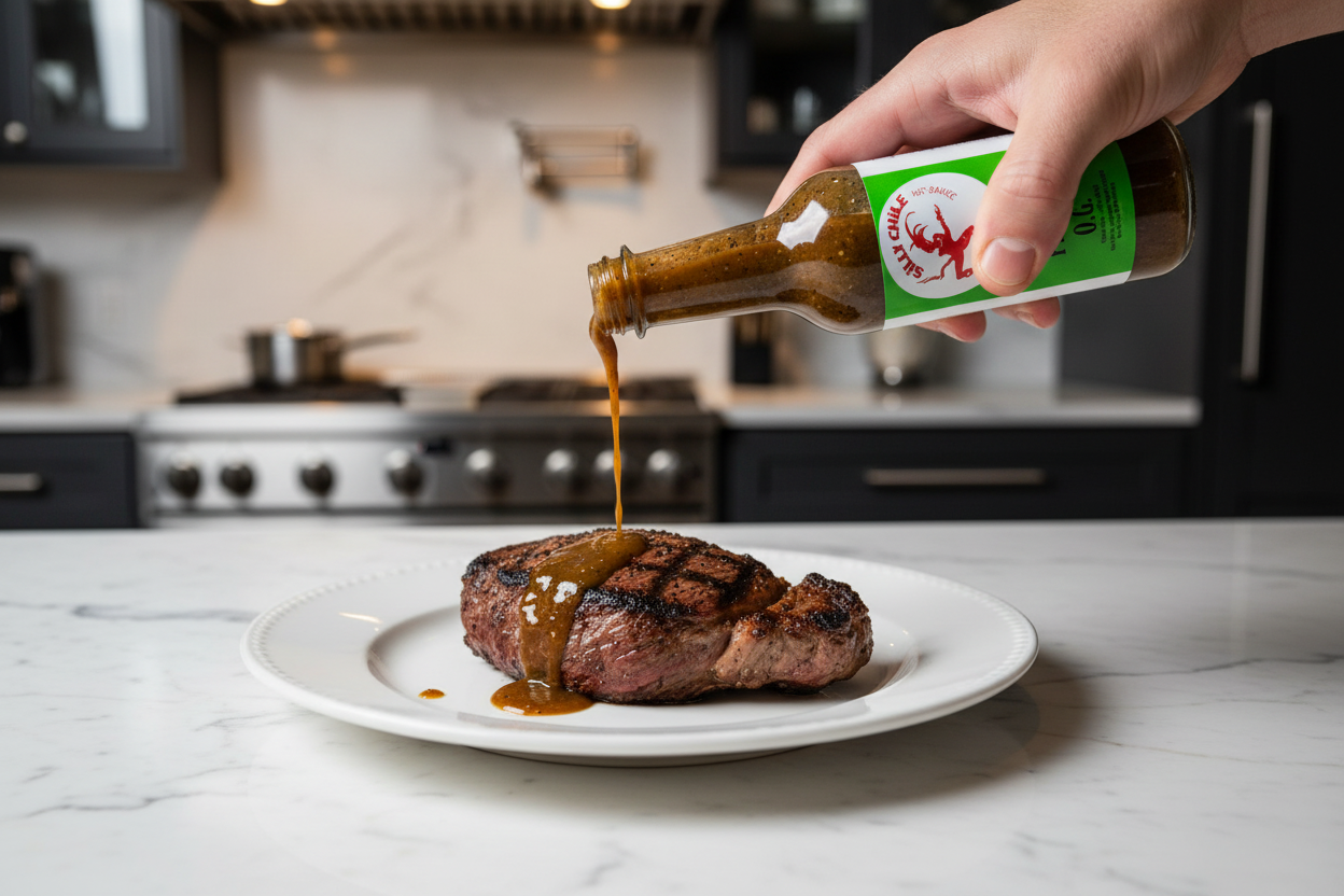 Black Pepper O.G. on Steak - Correct Color