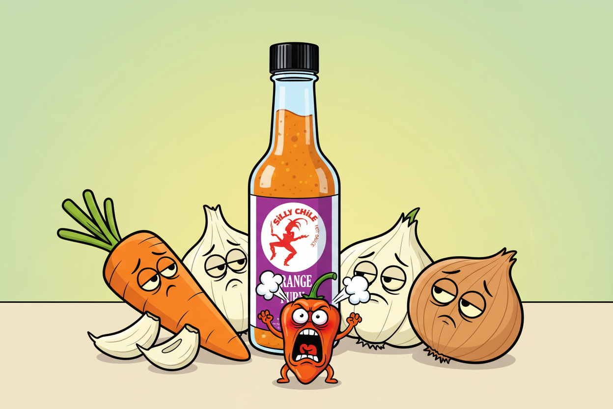 Orange Fury with Smaller Habanero